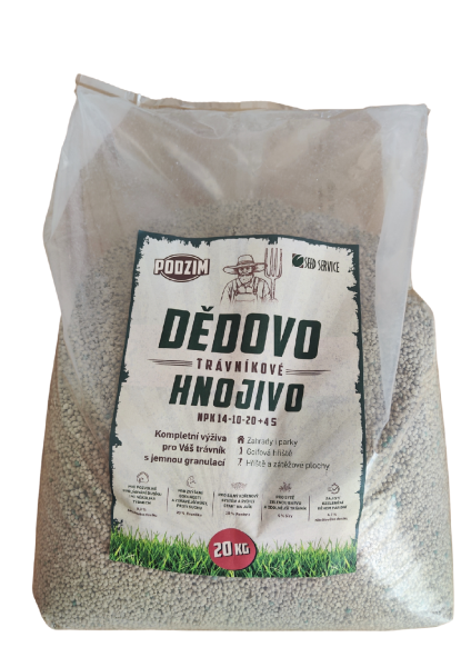 Dědovo trávníkové hnojivo PODZIM