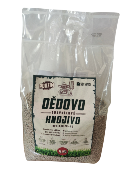 Dědovo trávníkové hnojivo PODZIM